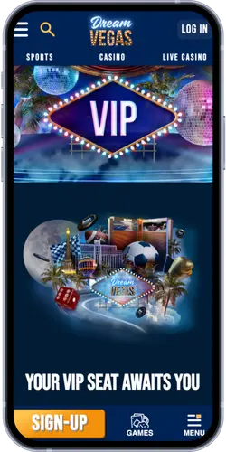 Dream Vegas VIP Program - Your VIP Seat Awaits